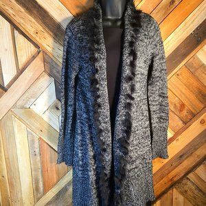 A. Byer | 100% Rabbit Tuft Long Cardigan | M